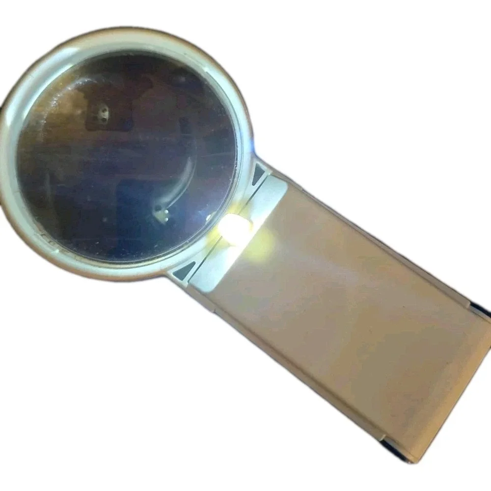 4X LED‎ Illuminated Pocket Magnifier - 2.7 Inch Lens SV-40